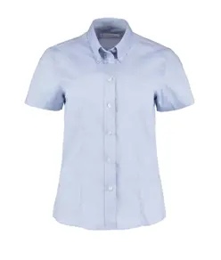 Camicetta Oxford corporate donna a maniche corte (tailored fit) Kustom Kit