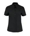 Camicetta Oxford corporate donna a maniche corte (tailored fit) Kustom Kit