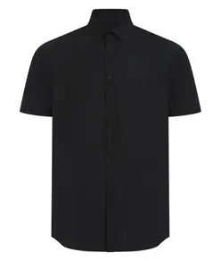 Camicia a maniche corte Coolplus® effetto cotone Henbury