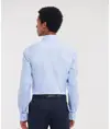 Camicia a maniche lunghe a spina di pesce Russell