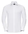 Camicia a maniche lunghe a spina di pesce Russell