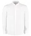 Camicia a maniche lunghe con collo alla coreana (tailored fit) Kustom Kit