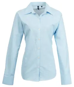 Camicia a maniche lunghe da donna Oxford signature Premier