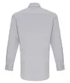 Camicia a maniche lunghe elasticizzata in popeline di cotone Premier