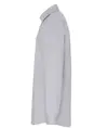 Camicia a maniche lunghe elasticizzata in popeline di cotone Premier
