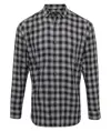 Camicia a maniche lunghe in cotone a quadri Mulligan Premier