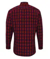 Camicia a maniche lunghe in cotone a quadri Mulligan Premier