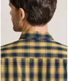 Camicia a maniche lunghe in cotone a quadri Mulligan Premier