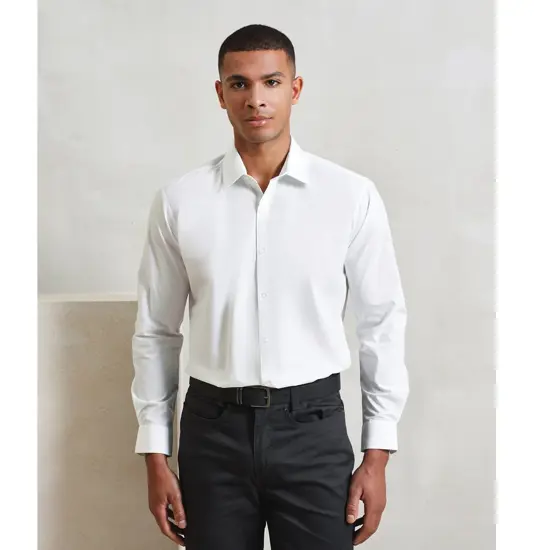 Camicia a maniche lunghe in popeline Supreme Premier