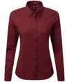Camicia a quadri a maniche lunghe donna Maxton Premier