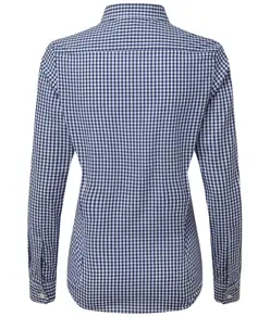 Camicia a quadri a maniche lunghe donna Maxton Premier