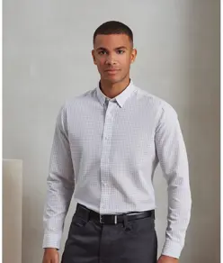 Camicia a quadri a maniche lunghe Maxton Premier