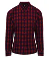Camicia a quadri in cotone a maniche lunghe donna Mulligan Premier