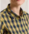 Camicia a quadri in cotone a maniche lunghe donna Mulligan Premier