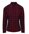 Camicia a quadri in cotone a maniche lunghe donna Mulligan Premier