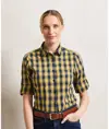 Camicia a quadri in cotone a maniche lunghe donna Mulligan Premier