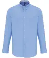 Camicia a righe Oxford ricca di cotone Premier