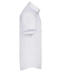 Camicia a spina di pesce a maniche corte Russell