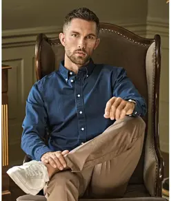 Camicia casual in twill (4002) Tee Jays