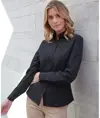 Camicia Coolplus® a maniche lunghe 'cotton-feel' da donna Henbury