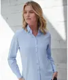 Camicia Coolplus® a maniche lunghe 'cotton-feel' da donna Henbury