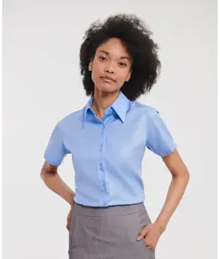 Camicia da donna a maniche corte definitiva antipiega Russell