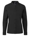 Camicia da donna alla coreana con colletto a fascia Premier