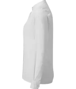 Camicia da donna alla coreana con colletto a fascia Premier