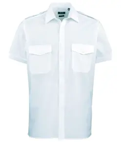 Camicia da pilota a maniche corte Premier