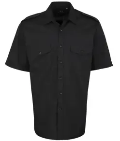 Camicia da pilota a maniche corte Premier