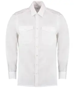 Camicia da pilota a maniche lunghe Kustom Kit