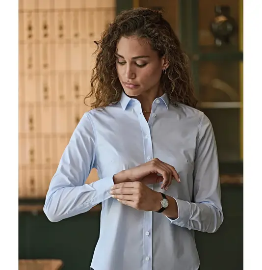 Camicia di lusso elasticizzata da donna (4025) Tee Jays