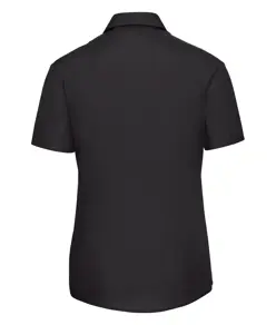 Camicia donna a maniche corte in popeline policotone easycare Russell