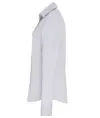 Camicia donna a maniche lunghe elasticizzata in popeline di cotone Premier