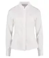 Camicia donna con collo alla coreana a maniche lunghe (taglio sagomato) Kustom Kit