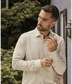 Camicia elasticizzata di lusso (1416) Tee Jays