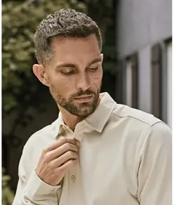 Camicia elasticizzata di lusso (1416) Tee Jays