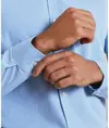 Camicia in cotone a maniche lunghe a microquadri (Gingham) Premier