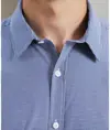 Camicia in cotone a quadretti (Gingham) a maniche corte Premier