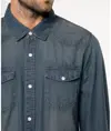 Camicia in denim a maniche lunghe da uomo Kariban