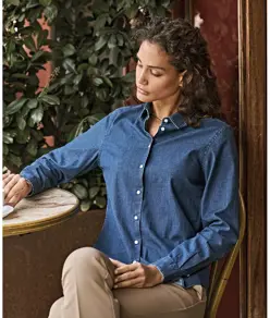 Camicia in denim donna (4005) Tee Jays
