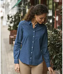 Camicia in denim donna (4005) Tee Jays