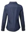 Camicia in denim donna con cuciture jeans Premier