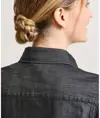 Camicia in denim donna con cuciture jeans Premier