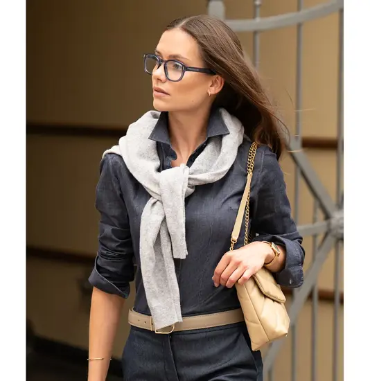 Camicia in denim grezzo donna Torrance Nimbus