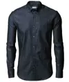 Camicia in denim slim fit Torrance – stile grezzo Nimbus