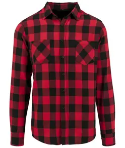 Camicia in flanella a quadri Build Your Brand