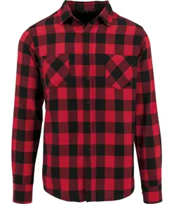 Camicia in flanella a quadri Build Your Brand