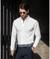 Camicia in piqué deluxe elasticizzata Kingston Nimbus