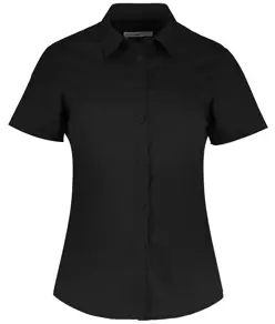 Camicia in popeline a maniche corte donna Kustom Kit